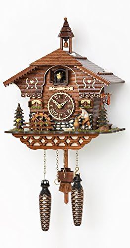 Trenkle Quartz Cuckoo Clock Black Forest House