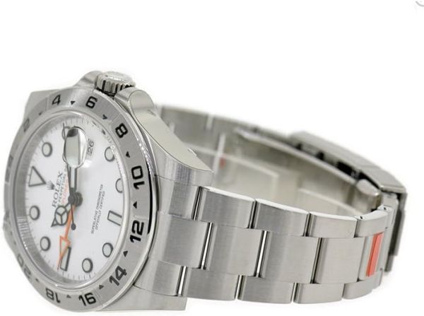 Rolex Explorer II White Dial Stainless