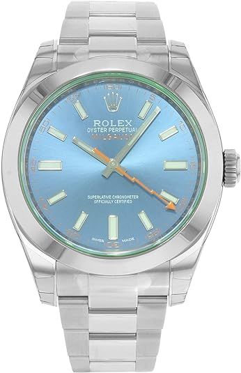 Rolex Milgauss 40 Blue Dial Stainless