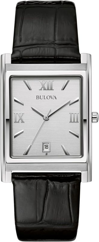 Bulova Men's Stainless Steel 3-Hand