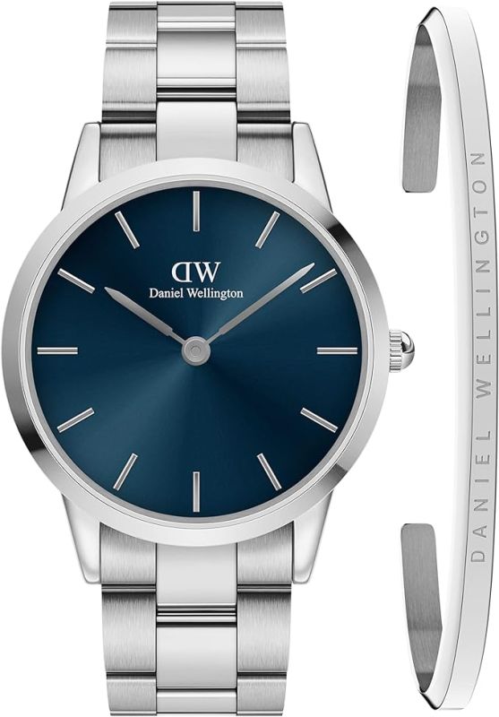 Daniel Wellington Iconic Bundle 40 Stainlesss Steel Silver