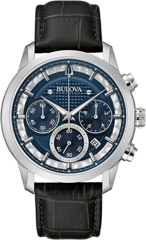 Bulova Men's Classic Sutton 6-Hand Chronograph Quartz